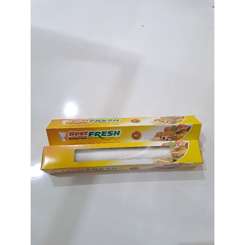 

Baking Paper / Kertas Roti anti lengket BEST FRESH 30cm × 10m