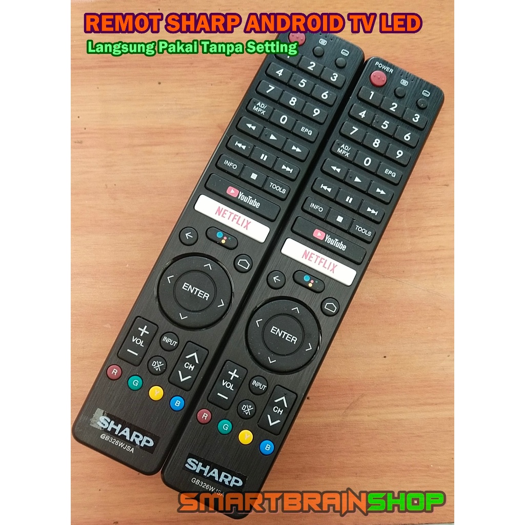 Remot TV SHARP LED LCD Smart Android TV