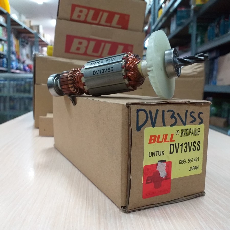 Bull Armature Bor Hitachi DV13VSS / Angker DV13VSS