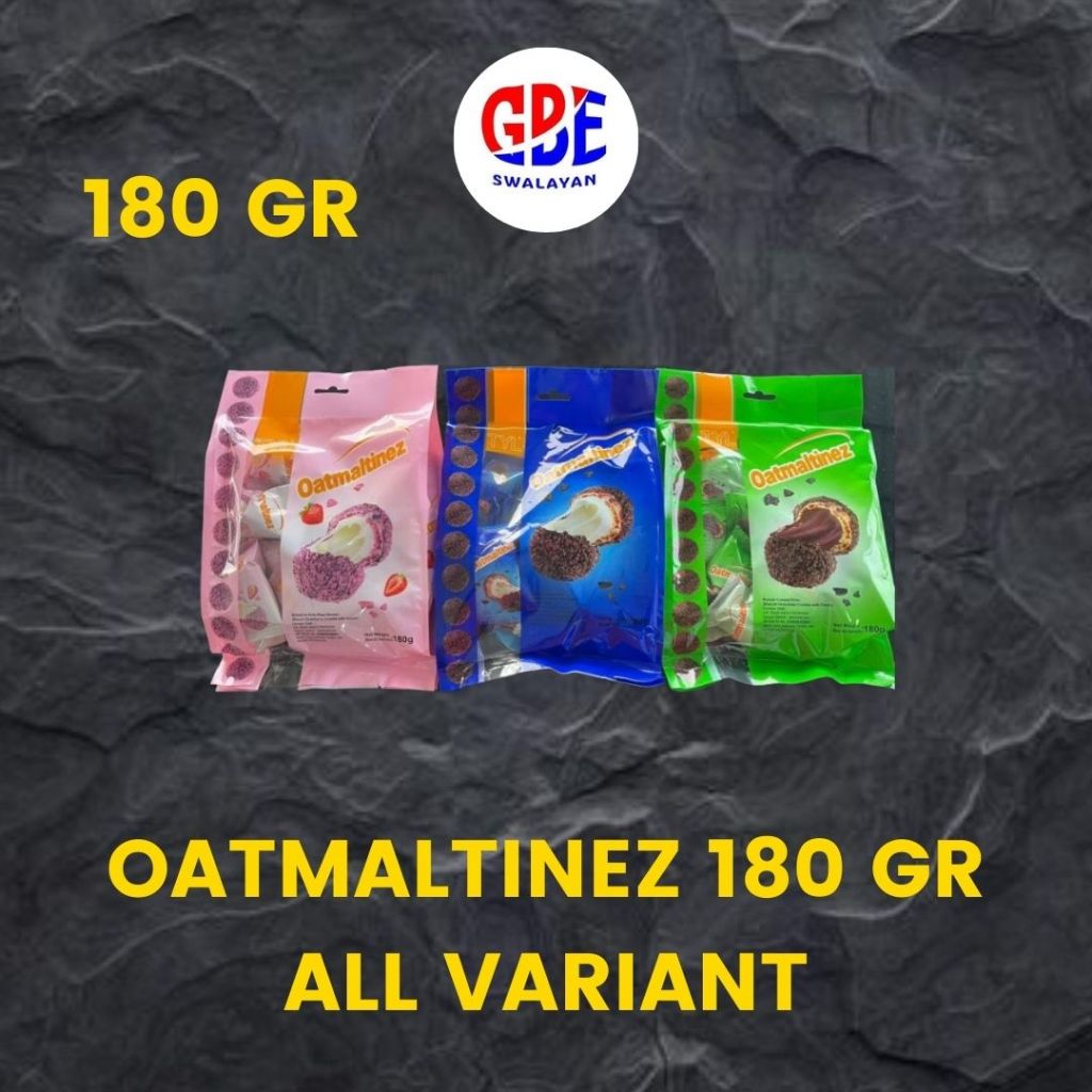 

OATMALTINEZ 180 GR ALL VARIANT | BISKUIT COKLAT ISI KRIM | BISKUIT STRAWBERRY ISI KRIM | BISKUIT COKLAT KRIM