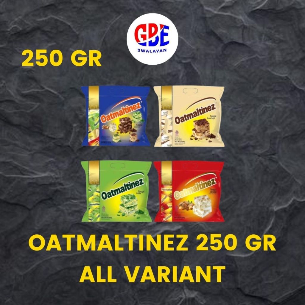 

OATMALTINEZ COKLAT 250 GR ALL VARIANT | COKLAT ASSORTED | COKLAT BROWN SUGAR | COKLAT MATCHA