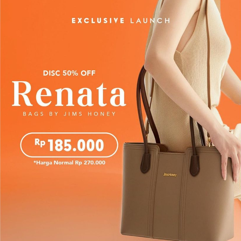 RENATA BAG TAS BESAR JIMS HONEY