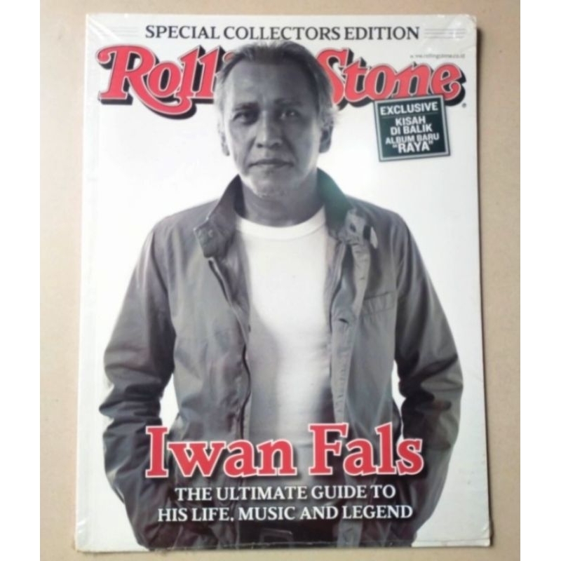 Majalah Rolling Stone Special Collectors Edition : Iwan Fals
