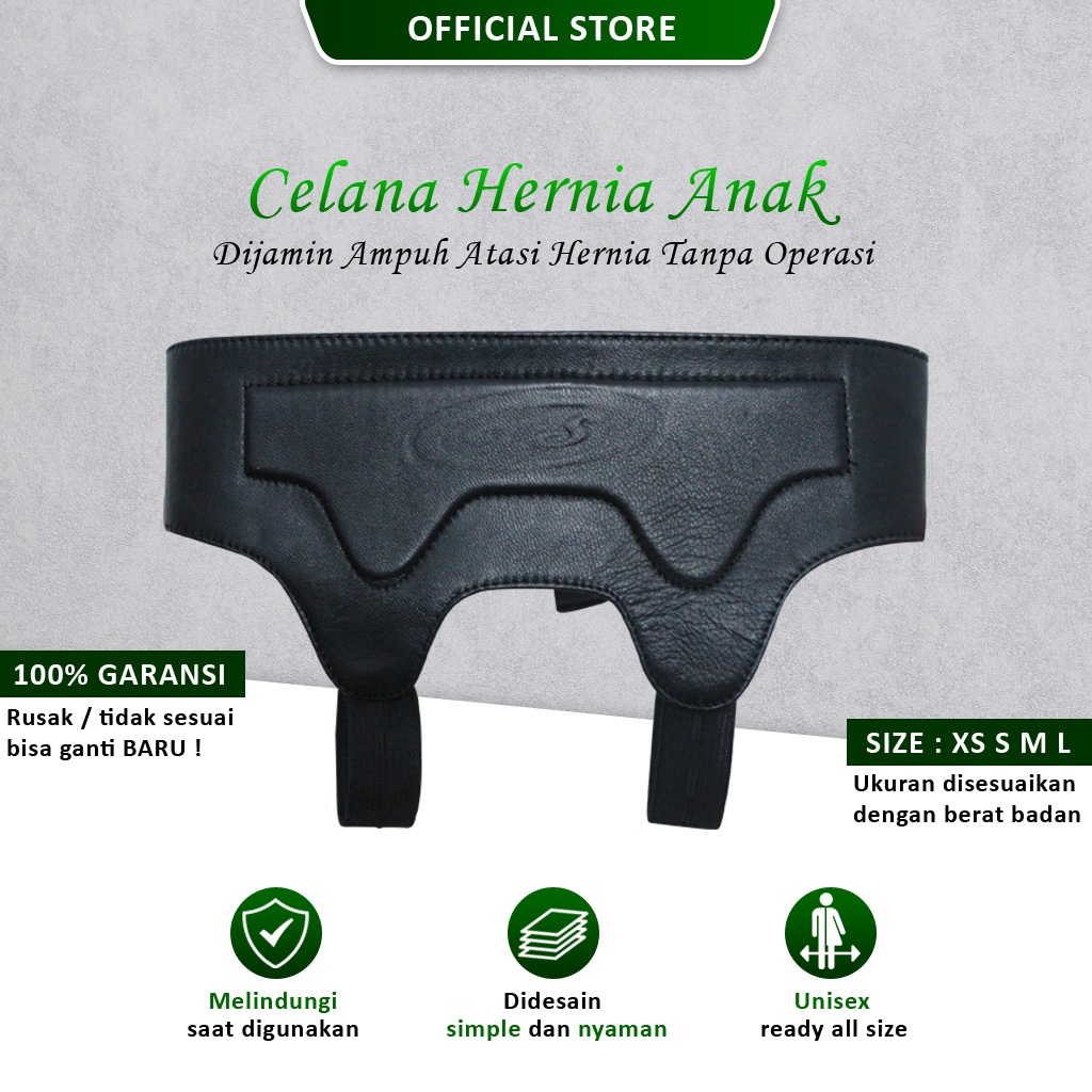 Celana Dalam Hernia Turun Berok Untuk Anak / Celana Turun Berok Anak / Celana Terapi Hernia / Celana