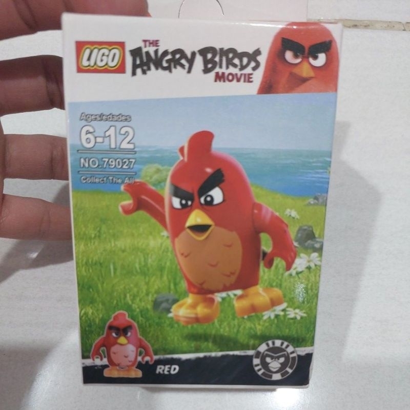 FAMILY TOYS ONLINE SHOP PROMO 9.9 MAINAN ANAK lego angry birds movie red edukasi.BLOCK LEGO BANYAK V