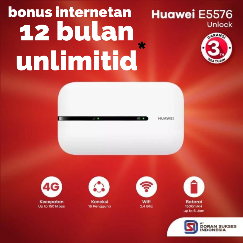 MODEM HUAWEI E5576 MAX UNLOCK