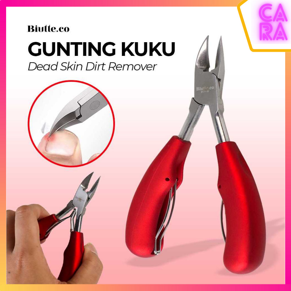 Gunting Kuku Jempol Kaki Anti Cantengan Dead Skin Dirt Remover