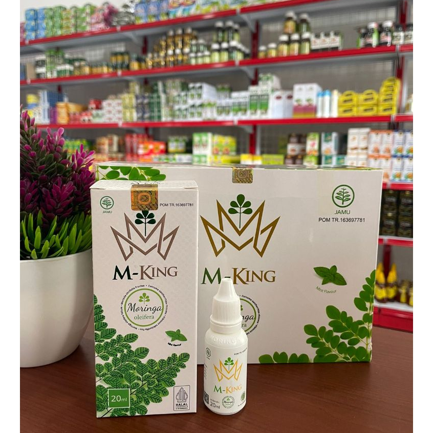 Jamu Tetes Herbal Moringa King M-KING Original