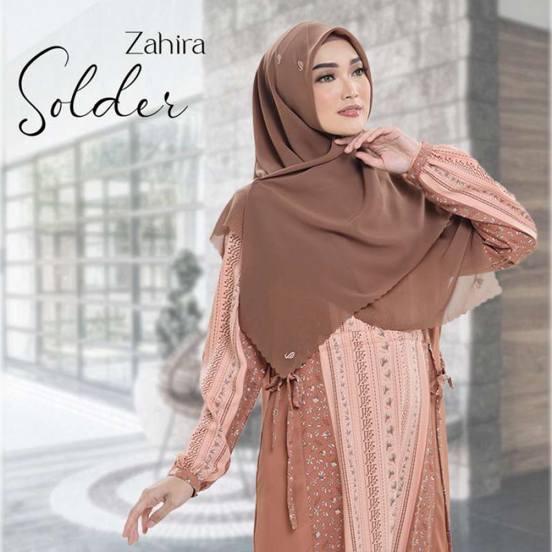 Rabbani Kerudung Segi empat Zahira Solder L