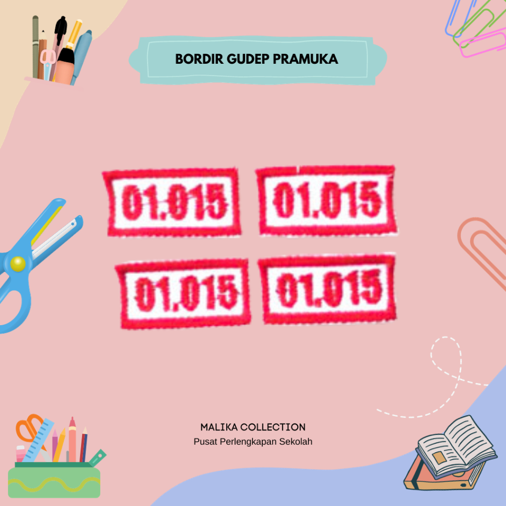 BORDIR GUDEP PRAMUKA CUSTOM