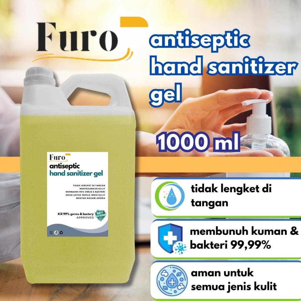Hand Sanitizer Gel Aroma Buah Segar Kemasan 5 Liter Jerigen