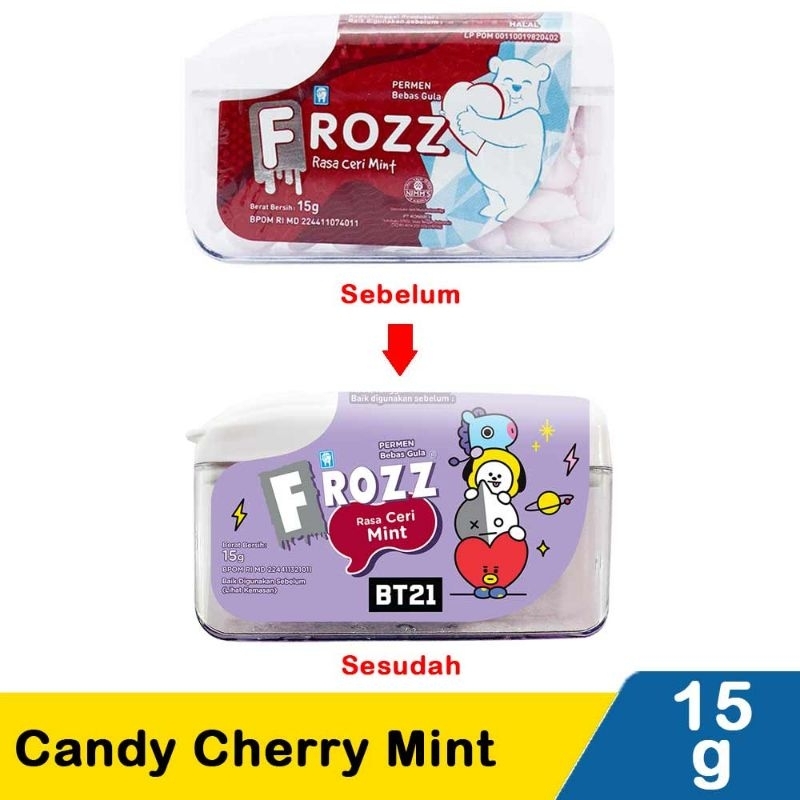 

Frozz Candy Cherry Mint 15G