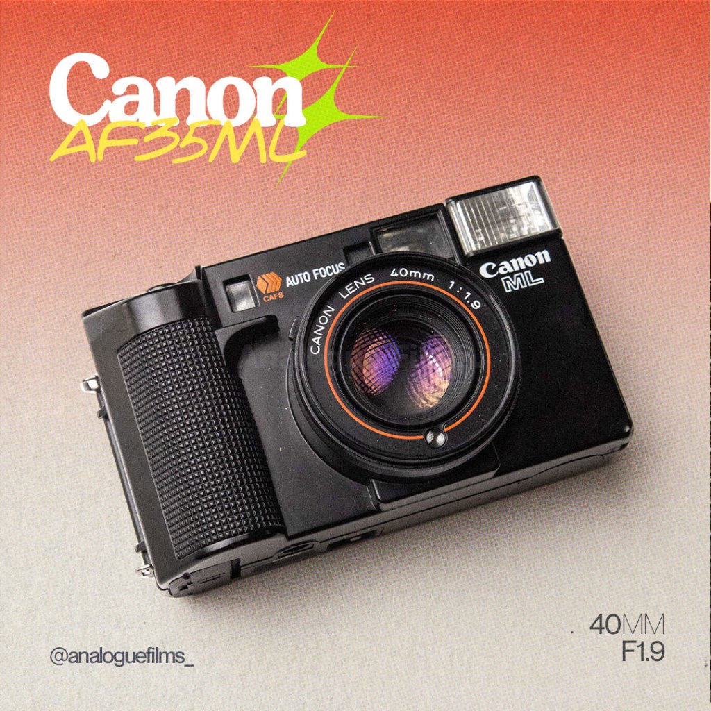Kamera Analog Canon AF35ML Super Mulus Normal