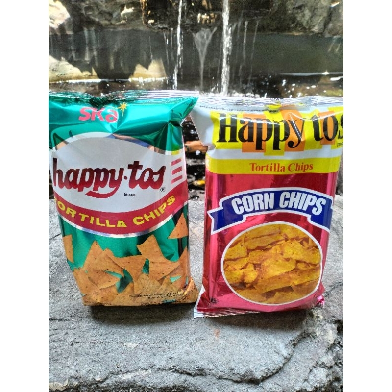 

Happy tos merah hijau tortilla chips 140gr Ed 2025