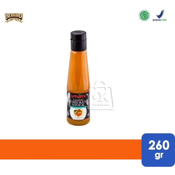 

Bumbu Kaldu Ayam Umami/ Umami Chicken Stock (Botol Kaca 260gr)