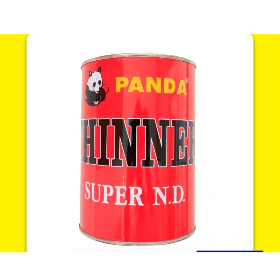 Thinner Tiner Panda Super ND Pengencer Cat Kaleng 1 Liter
