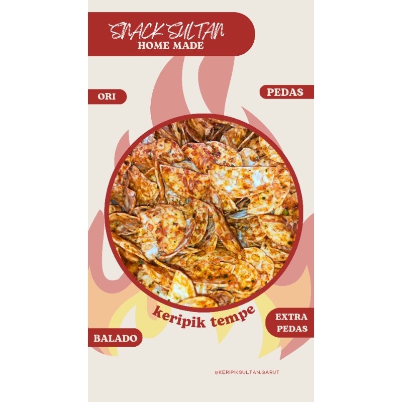 

KERIPIK TEMPE sultan