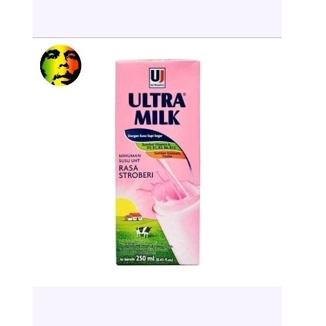 

Ultra milk uht 250 stroberi