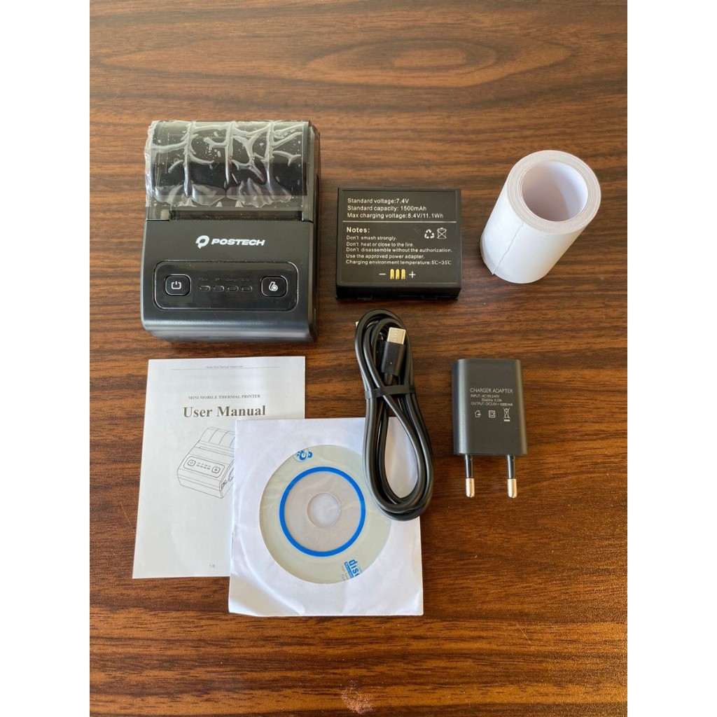 Printer Bluetooth Postech Android / iOS Mobile 58mm C-5813 Gobiz PPOB