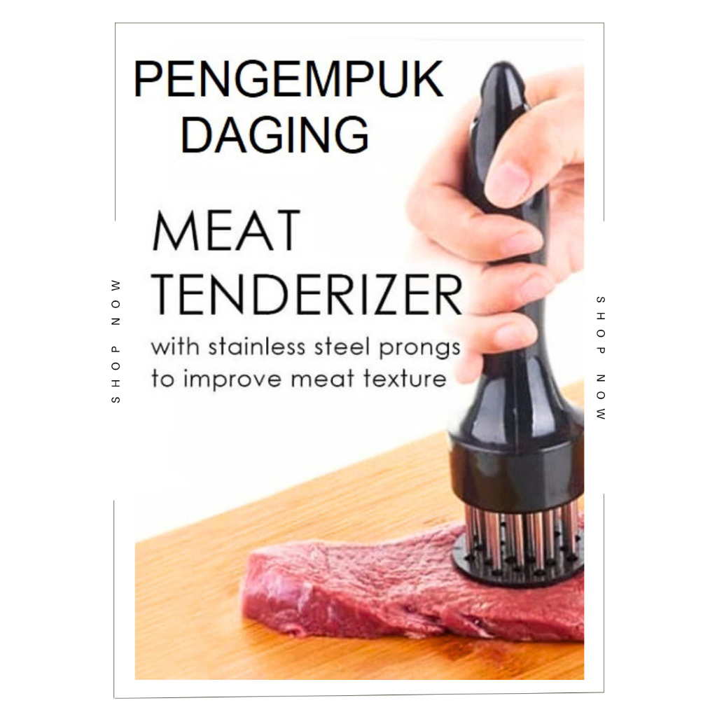 

『PENJUALAN CEPAT』meat tenderizer Pelunak Pengempuk Daging - Meat Tenderizer - Alat Pelembut Pelunak Daging Serbaguna ✔ TERMURAH✔