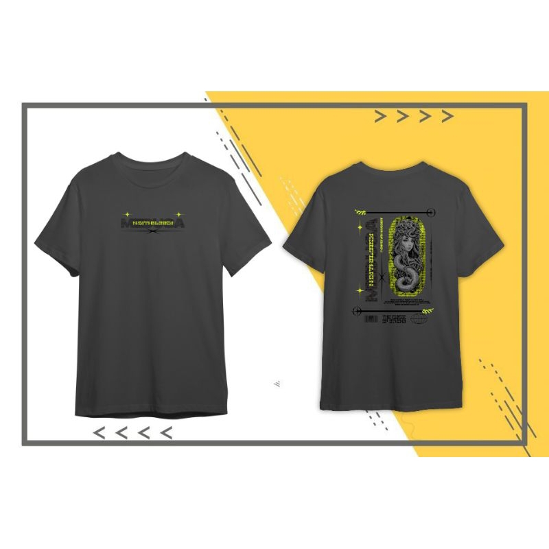 Tshirt medusa brutalism theme