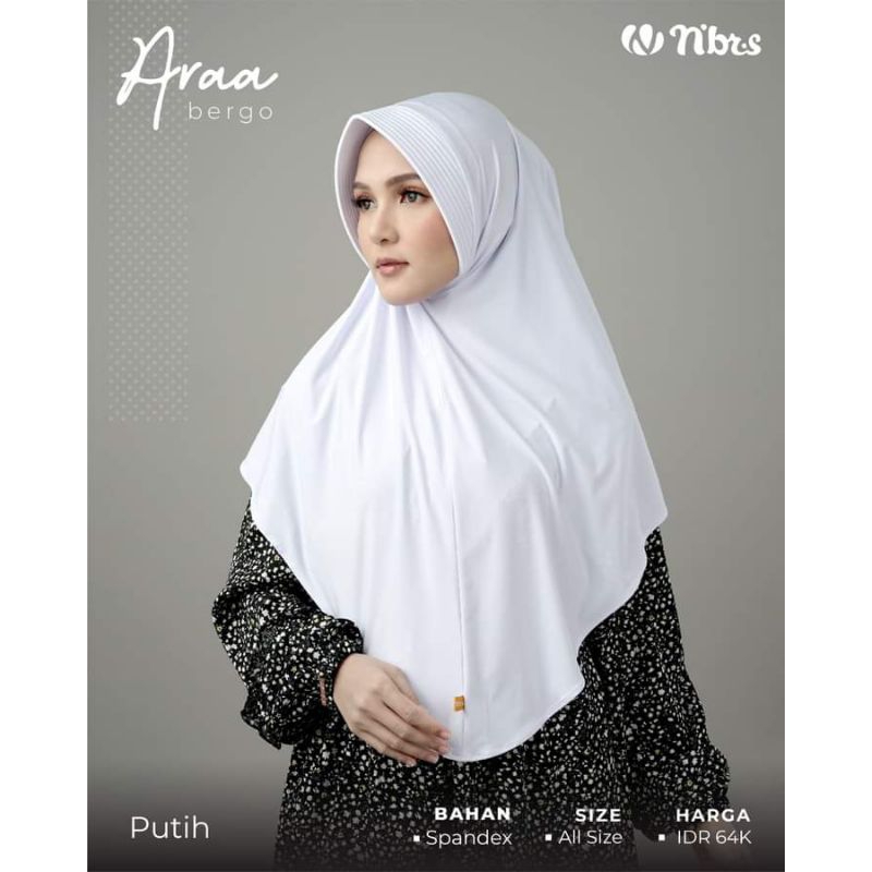 Hijab Bergo Nibras Araa