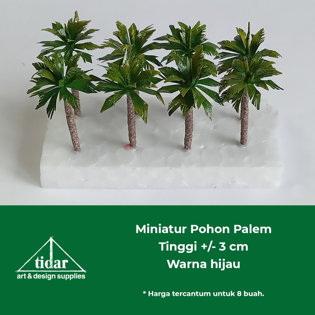 

[MR] MG - Miniatur Pohon Palem Tinggi 3 CM - Maket Tanaman Palm