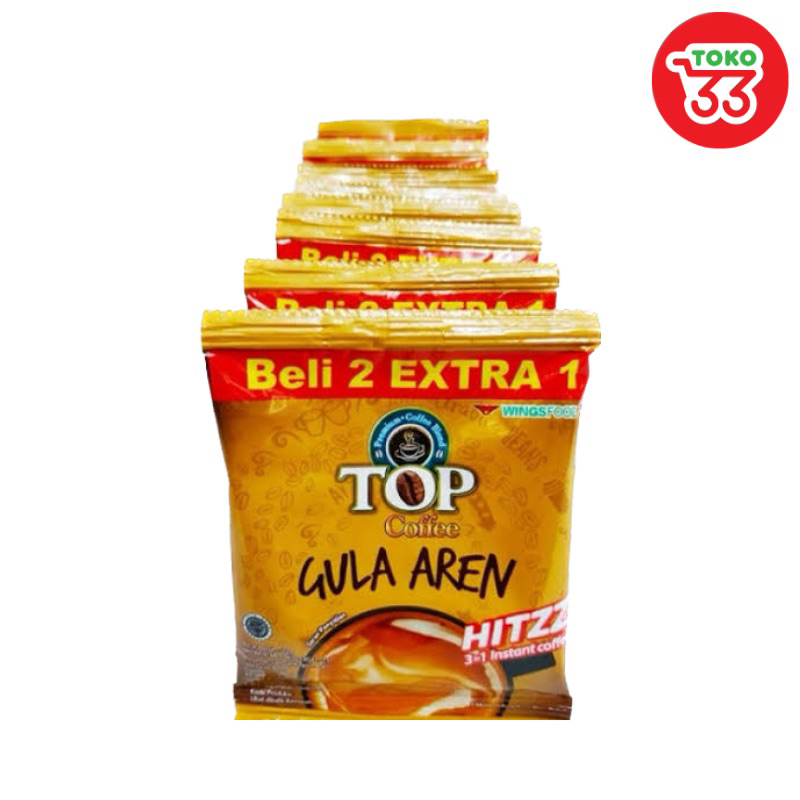 

Top Coffee Gula Aren 15pcs