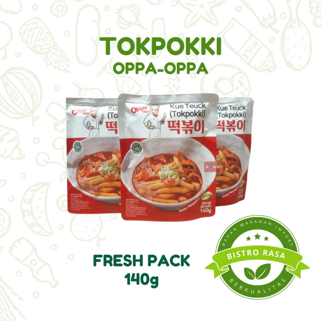 

Toppoki Tokpoki Topoki Tteokbokki Tokpokki dan Bumbu Gochujang Instan