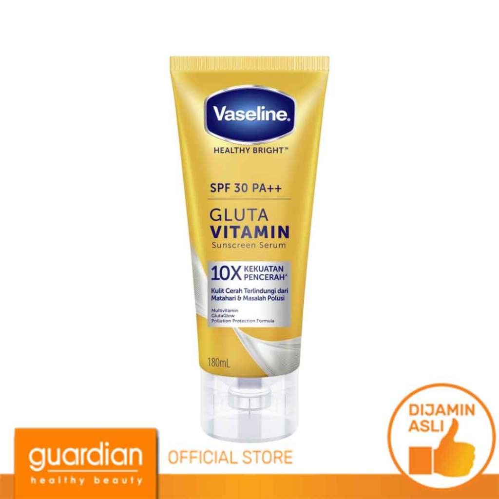 Vaseline Healthy Bright​ SPF 30 PA++ Gluta-Vitamin Sunscreen Serum 180ml