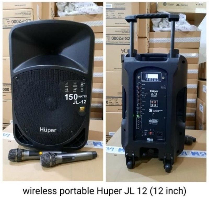 Speaker Portable Huper JL-12 Original 12 inch