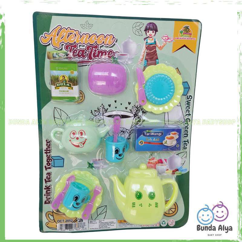 (BISA COD) MAINAN ANAK AFTERNOON TEA TIME OCT 2025 / MAINAN AFTERNOON TEA TIME COOKING SET KITCHEN M