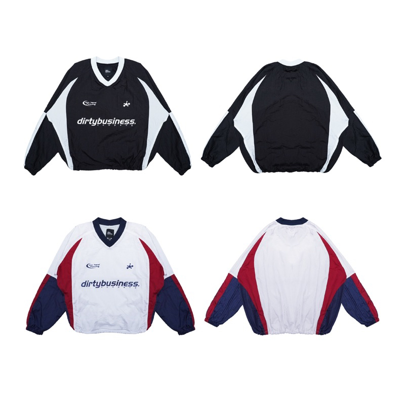 DIRTY BUSINESS PULL OVER JACKET JERSEY NOIL