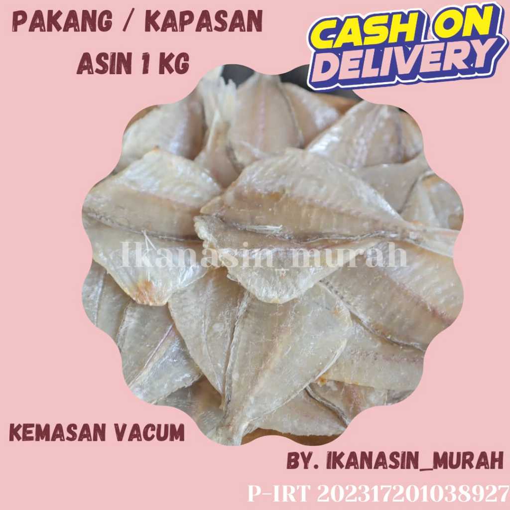 

IKAN ASIN PAKANG TAWAR / PAKANG ASIN / KAPASAN 1KG / IKAN ASIN MURAH BISA COD