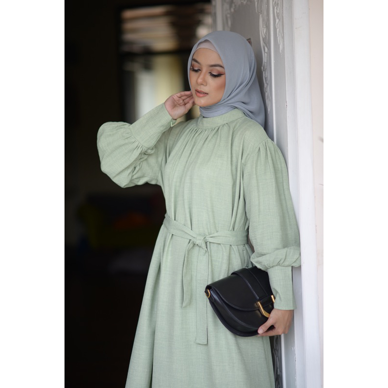 Nola- dress jumbo abaya linen