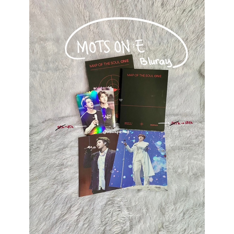 [Ready Stock] BTS MOTS ON:E Bluray (Namjoon, Seokjin)