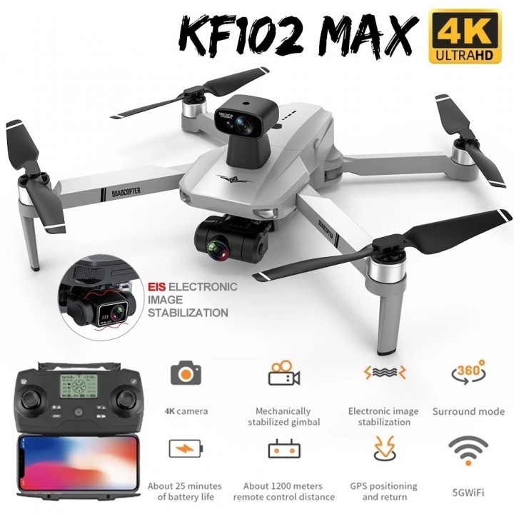 KF102 MAX DRONE GPS 5G WIFI HD Dual Camera-2 AXIS Gimbal Brushless.wppsk