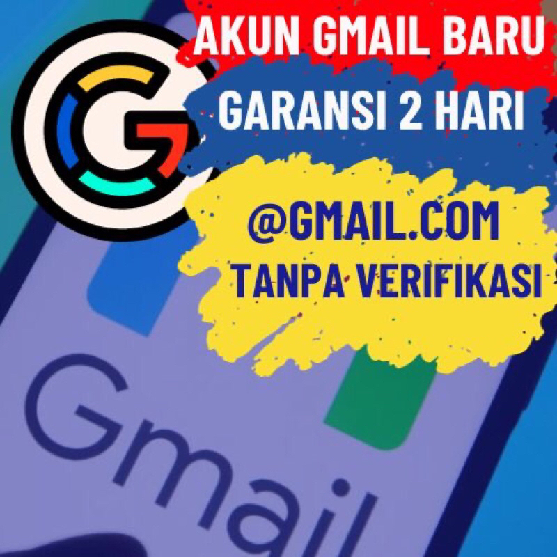 Akun gmail.com baru bergaransi