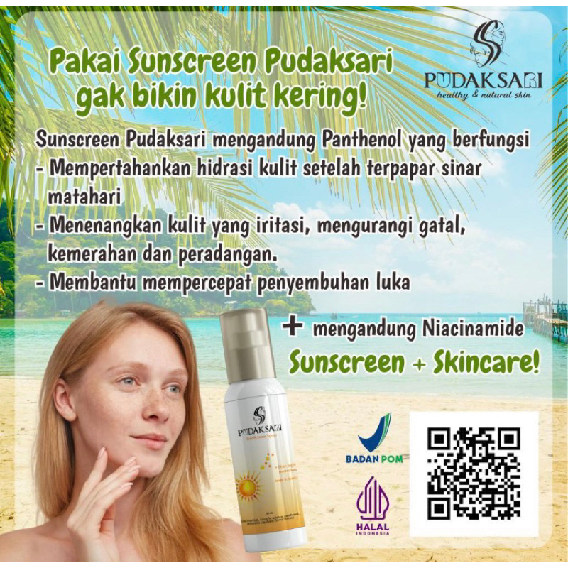 pudak sari suncreen