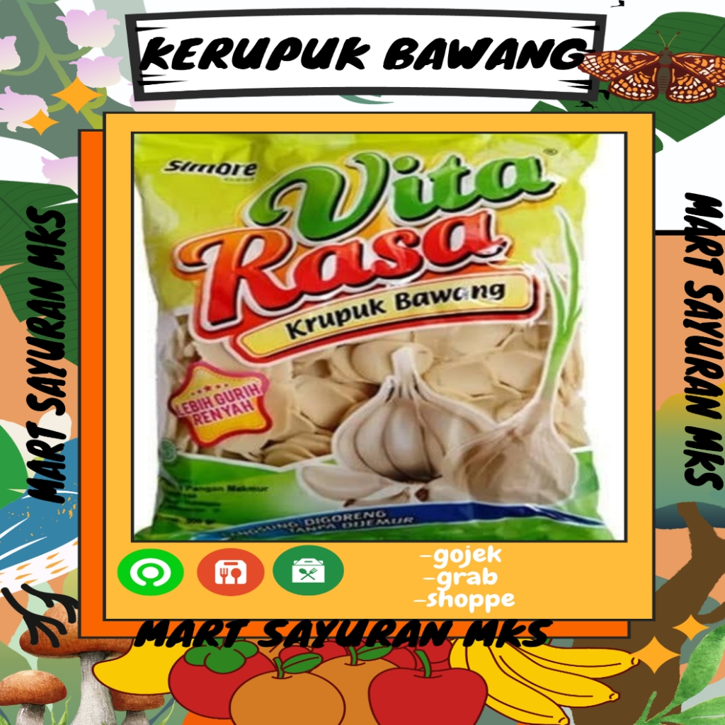 

Kerupuk Bawang VitaRasa