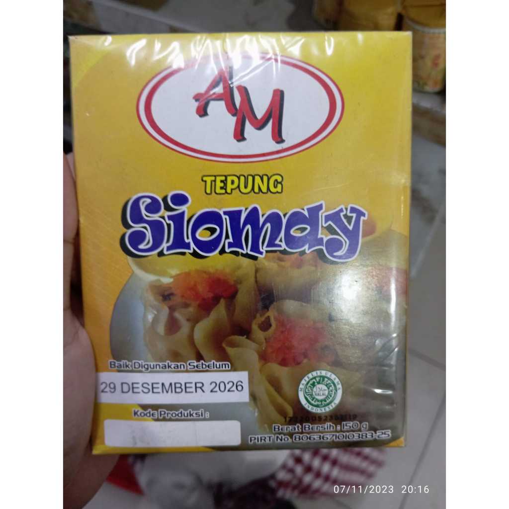 

AM Tepung SIOMAY 150Gr HALAL / Tepung Bumbu Instant / Tepung Instant