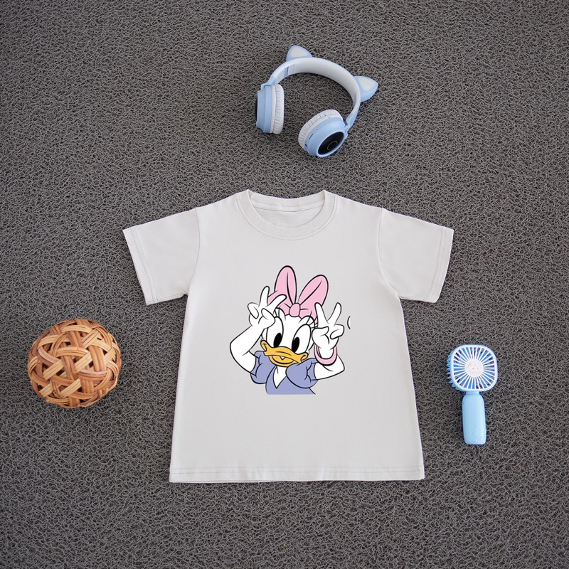 KAOS ANAK DAISY DUCK/ KAOS COMBED DISNEY/ KAOS ANAK LUCU