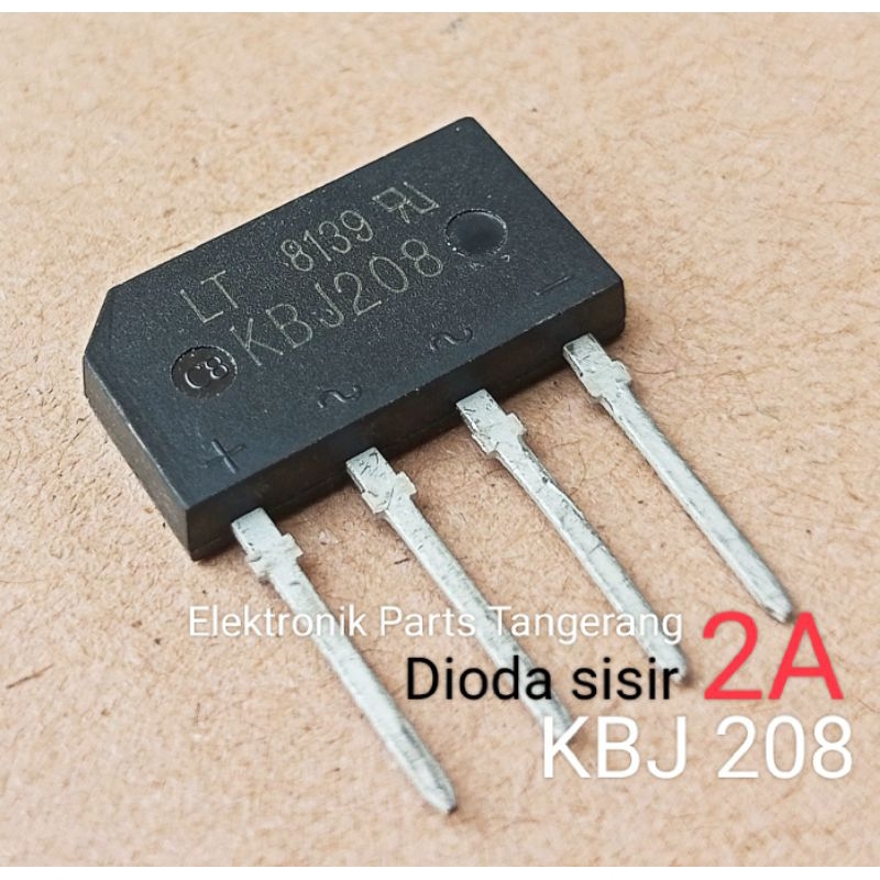 DIODA SISIR 2A (ASLI) KBJ 208 DIODA 2A SISIR DIODE 2A DIODA 2AMPERE KBJ208 DIODA KBJ208 DIODA GBJ208