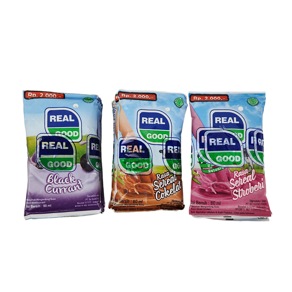 

Real Good PACK Bantal Susu UHT - Netto 80ml x 5 pcs