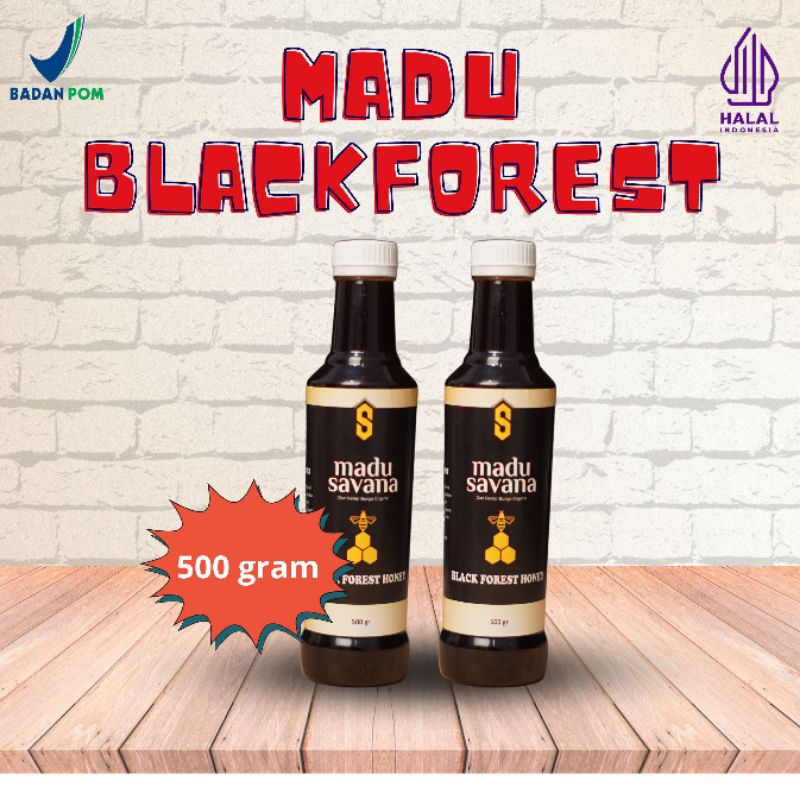 

Madu Hutan Liar Blackforest Alami 500 gram