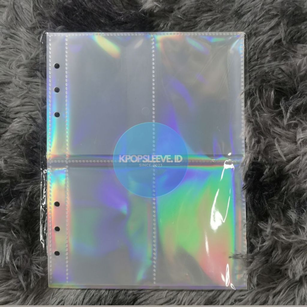 

(10 Lembar) ONE SIDE SLEEVE HOLOGRAM BINDER PHOTOCARD
