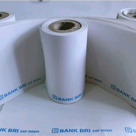 

Kertas Thermal Murah logo bank bri 57/58x30mm core paper tap