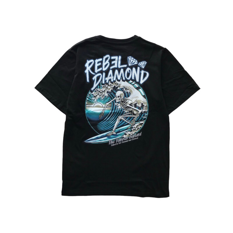 KAOS REBEL DIAMOND | TSHIRT REBEL DIAMOND | KAOS DISTRO FREE STICKER