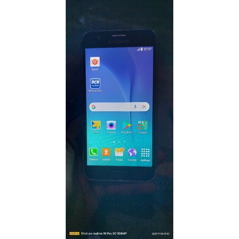 LCD TS+FRAME ORI Samsjng j500g