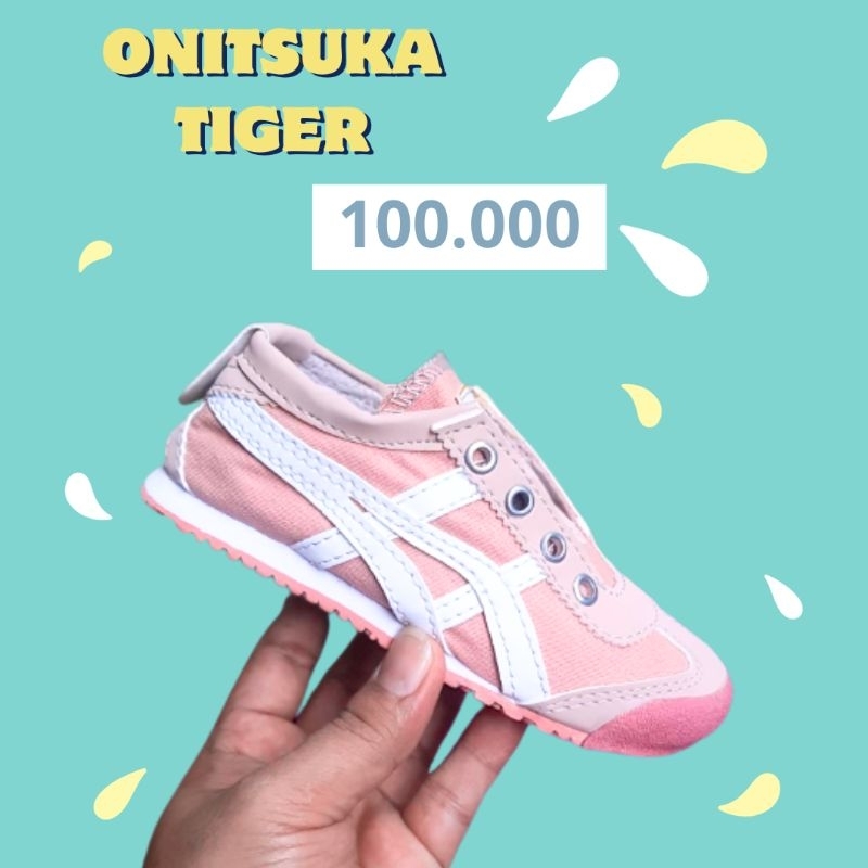 Sepatu Anak Onitsuka Tiger Slip On Laki Laki Dan Perempuan